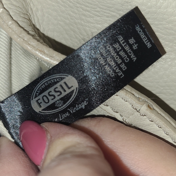 Fossil Leather Shopper/Satchel Bag - Picture 13 of 15